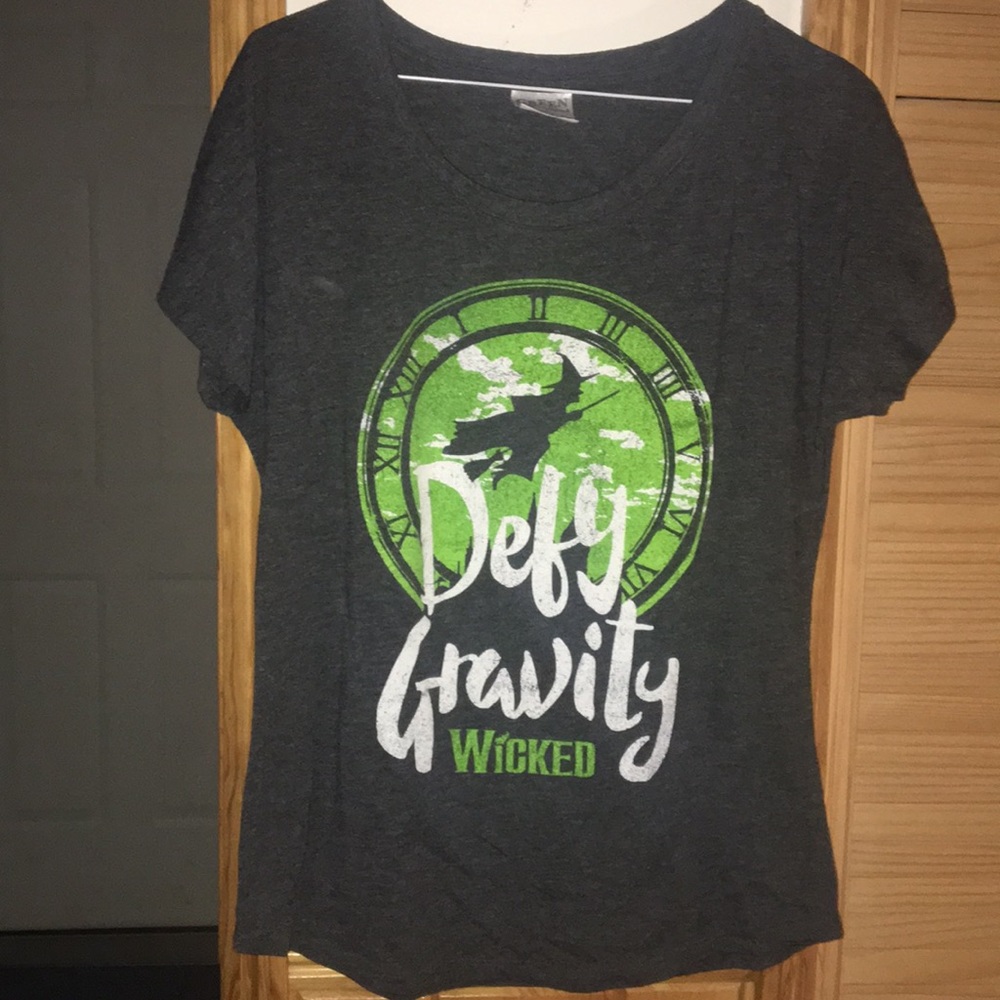 Wicked The Musical Defy Gravity broadway t-shirt